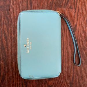 Kate Spade Blue Wallet